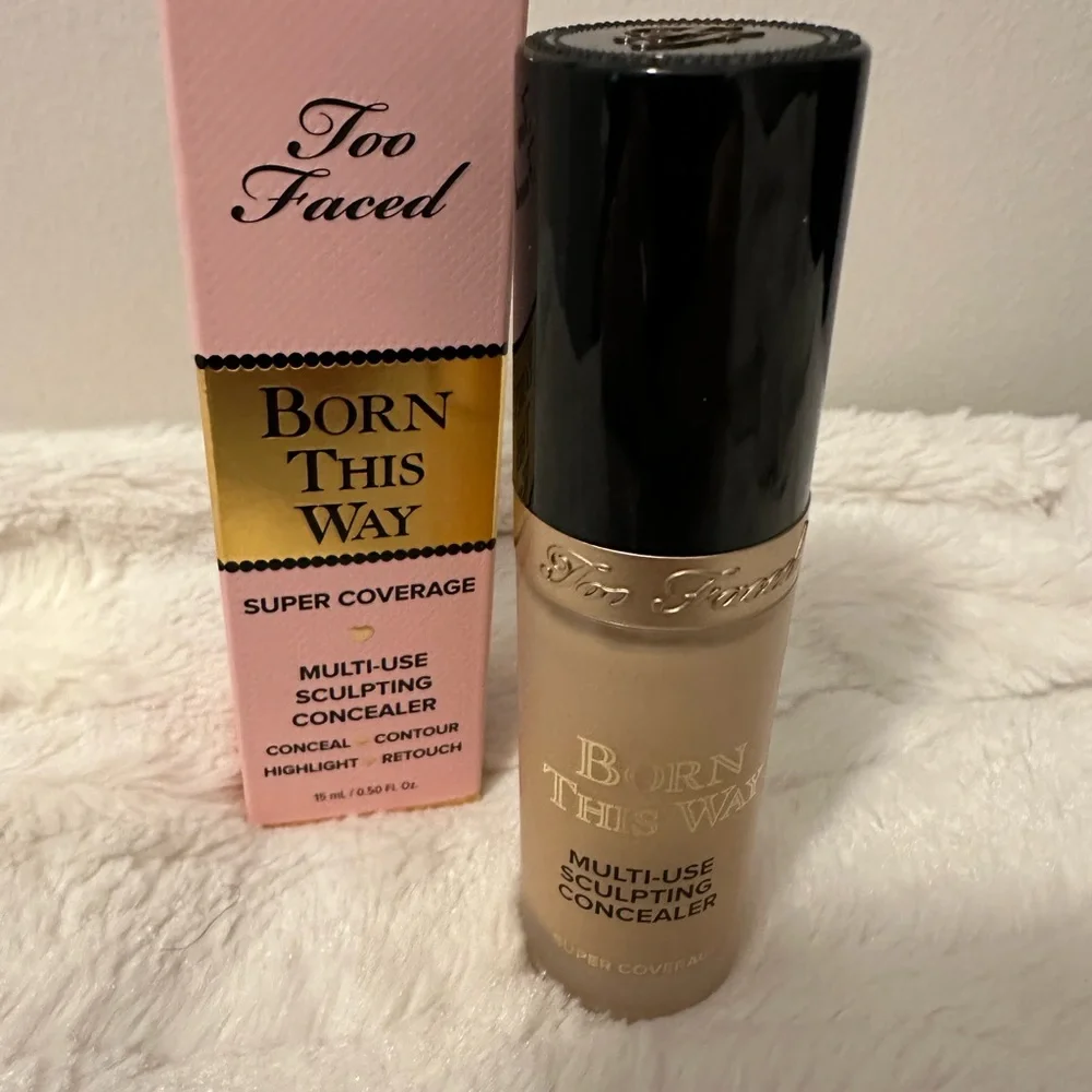 Too Faced Born This Way Multi-Use Sculpting Concealer - VANILLA - Picture 2 of 3